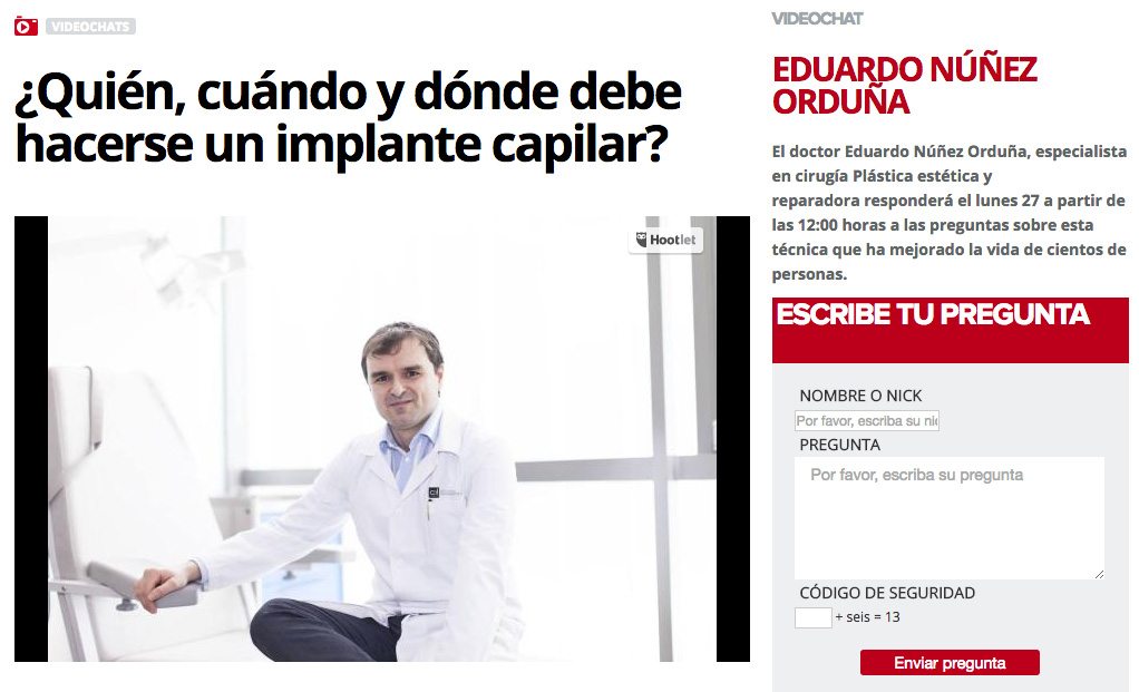 Cirujano Plástico Doctor Eduardo Nuñez Orduña, del Instituto de Cirugía Estética